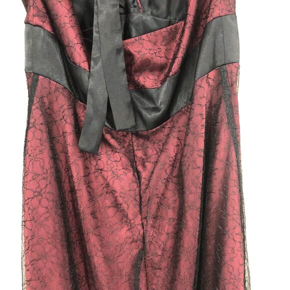 Jones of New York Evening Cocktail Dress, wedding party, Halter Style SZ 12 - Picture 7 of 10